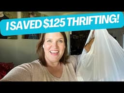 How I Saved Money This Week Thrifting Haul