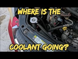 Coolant Loss Eludes Me At First. Test Drive Finally Shows The Source!! 08 Dodge Grand Caravan