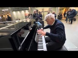 Senior Pianist Glides Magically Over The Keys