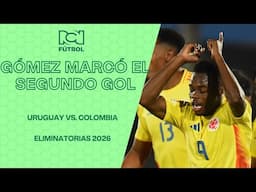 ¡Un milagro! Carlos Gómez consiguió el empate ante Uruguay | Eliminatorias 2026