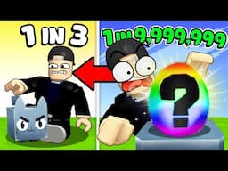 Unlocking a 1 in 2,000,000 Pet in Pet Simulator