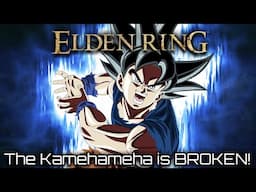 THE KAMEHAMEHA MOVE IS BROKEN! | Elden Ring / Dragon Ball Mod - #2