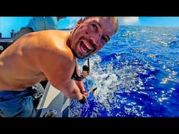 Fisherman Gets SPEARED in the Face! (Marlin Fishing Australia)