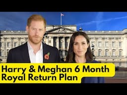 Harry & Meghan 6 Month Royal Return Plan