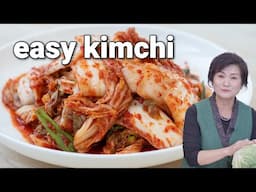 A small batch kimchi recipe you'll want to make over and over! Mak Kimchi (막김치)