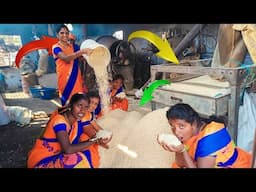 Biggest Puffed Rice Making Factory | Unseen Pori Making Process