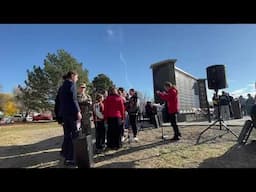 Lockwood choir sings at Freedom Memorial dedication