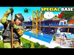 Franklin Become SENIOR COMMANDO OF SPECIAL FORCE In GTA 5 | SHINCHAN and CHOP