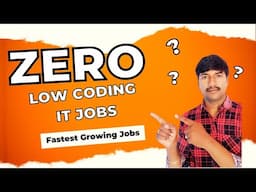 Fastest Growing Zero coding IT jobs 💪💪 @LuckyTechzone