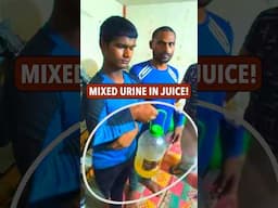 They served Juice with Urine!🤮