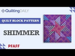 Free Quilt Block Pattern_Shimmer