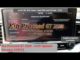 Kia Proceed GT 2020 - UVO Update (210723 - Gen5 Wide)