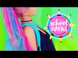 50 Back To School Life Hacks Everyone Should Know!!