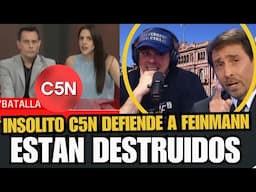 💥LOS DE C5N ESTAN COMPLETAMENTE DESTRUIDOS DEFIENDEN A EDUARDO FEINMANN DE SU PELEA CON EL GORDO DAN