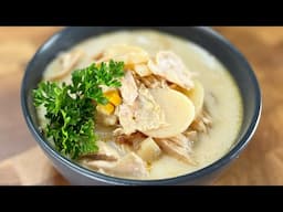 Ultimate Creamy Crockpot Chicken Potato Soup Recipe!