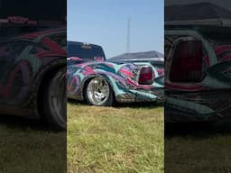 Slammed Dodge Dually Rolling Into Texas Wake N Scrape