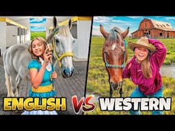 English vs. Western Riders – SHOCKING Ending!!