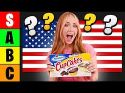 I rank American snacks