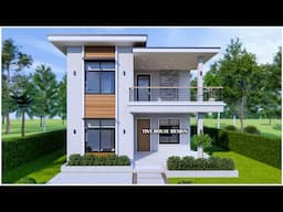 2storey Small House | 7m x 8m with 3Bedrooms (Simple Life)