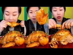 SPICY STEAMED CHICKEN EATING SHOW | ASMR | MUKBANG |