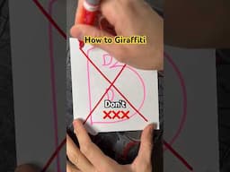 How to Graffiti on our Xmas Graffiti Book by Simon Dee (on Amazon) #graffiti #asmr #graffitiart