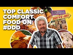 Top Classic Comfort Food Videos on #DDD with Guy Fieri | Food Network