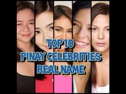 Top10 Pinay Celebrity | Real Name