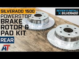 2014-2018 Silverado PowerStop Z36 Extreme Truck and Tow 6-Lug Brake Kit Review & Install