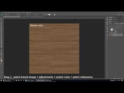 Easy  textures color correction in photoshop