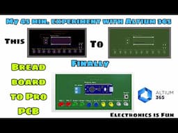 My 45 Minute Experiment with Altium 365 Changed the Way I Design PCB of LED Chaser !!