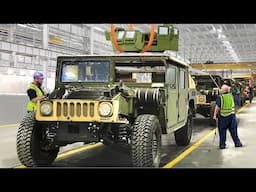 Inside Massive Factory Upgrading Tons of US Army Humvees