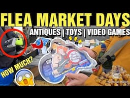 Flea market in New Jersey | Toys | Video games | Hot wheels | Antiques