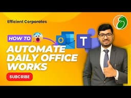 🌟 Automate Office Activity| Office Productivity Hacks |Case Study 1| 🌟Save My Hours | CMD Automation