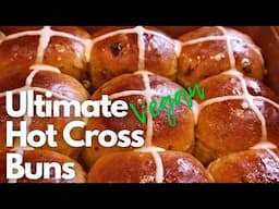 Ultimate Soft and Fluffy Vegan Hot Cross Buns