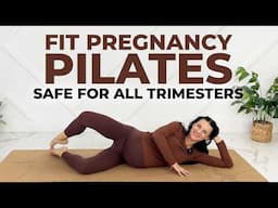 Pregnancy Pilates For A Fit & Toned Pregnancy (20-Min Prenatal Pilates Class)