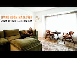 Modern Living Room Makeover on a Budget | My $60,000 House Update