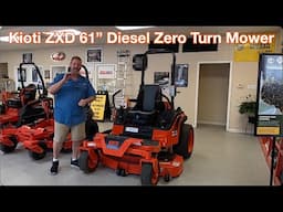 KIOTI ZXD 61 Diesel Zero Turn Mower