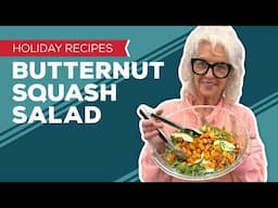 Holiday Cooking & Baking: Butternut Squash Salad with Apple, Pecans, and Parmesan Dressing