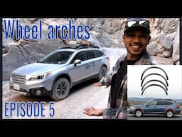 How to install Outback wheel arches! | Subaru budget build | EP 5