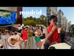 a week in madrid ★ grocery run, wingstop mukbang, retiro park & more