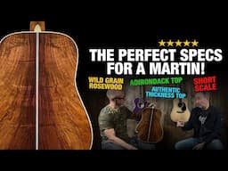 All the Perfect Specs – Short Scale, Adirondack, Wild Grain Rosewood!