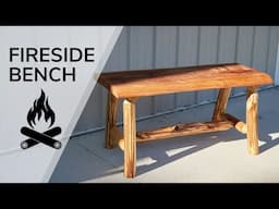 Build a Perfect Fireside Bench