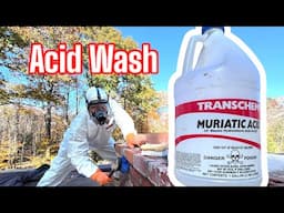 I Did a QUICK and EASY Chimney Acid Wash and Got AMAZING Results!