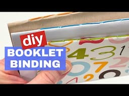 DIY Saddle Stitch Bookbinding | Simple Craft Project