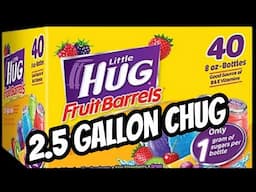 HARDEST CHUG ON YOUTUBE - 2.5 GALLONS WHILE ON AN ELLIPTICAL