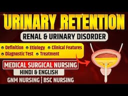 Urinary retention - causes, symptoms, diagnosis, treatment