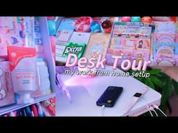 The BEST Work from Home Set Up | MY DESK TOUR