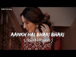 🎧Slowed and Reverb Songs | Aankh Hai bhari bhari | RAJIB 801