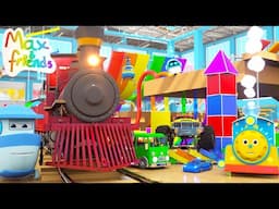 Adventures with Max the Glow Train and his Friends! | Learn Numbers, Shapes, Colors and More!