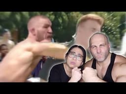 REACTING TO CONFRONTING CONOR MCGREGOR BY VIDGEO